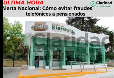 Alerta Nacional: Cómo evitar fraudes telefónicos a pensionados