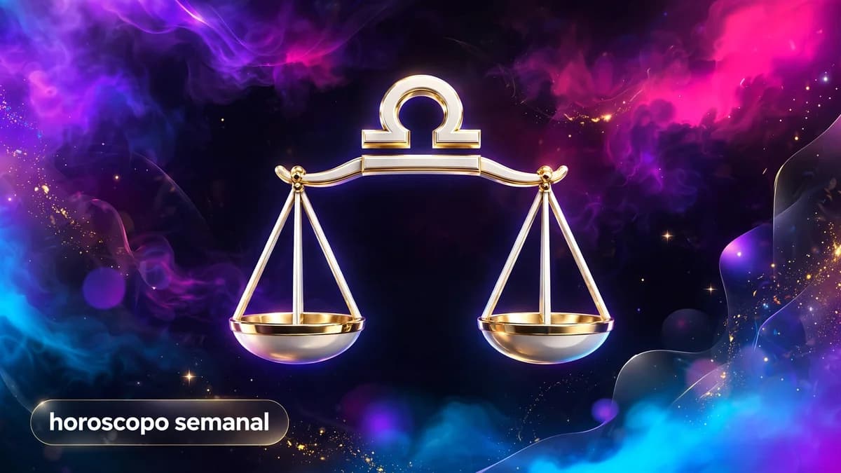 Horóscopo Semanal 10 al 16 Libra: No más silencio por comodidad, tu paz real empieza hoy