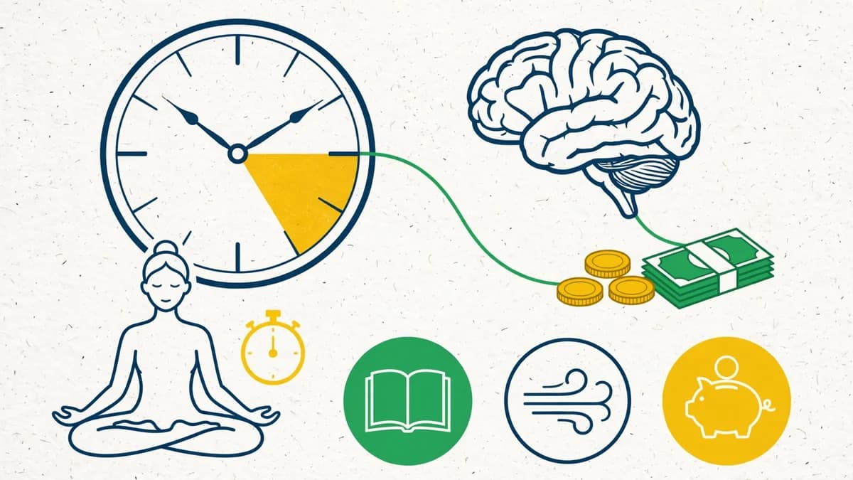 El Poder de los 15 Minutos: Cómo un Hábito Simple Puede Transformar tu Salud Mental y tu Bolsillo.