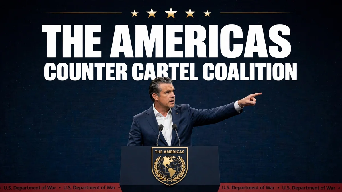 Alerta de Hegseth: coalición anticárteles de EE.UU. hará "cosas malas a la gente mala".