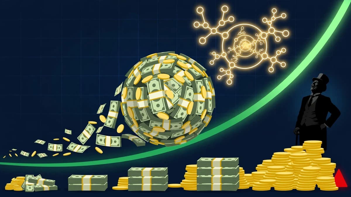 El interés compuesto: La fórmula matemática que los grandes capitales usan para multiplicar su riqueza.